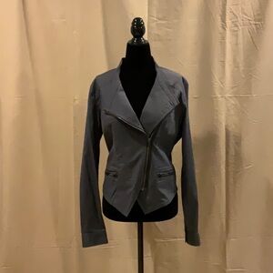 CAbi “Twilight” Grey Moto Jacket